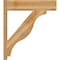 Ekena Millwork Funston Block Rough Sawn Outlooker, Western Red Cedar, 8"W x 32"D x 36"H OUT08X32X36FST05RWR - alternate 3